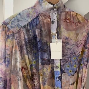 Zimmerman rhythmic lantern dress NWT AU 1, US 6